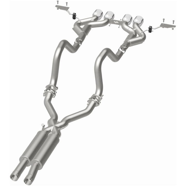 MagnaFlow Competition Series Cat-Back Exhaust - Chevrolet Corvette 5.7L V8 2000-2004 - Quad Center Rear Exit, view 44