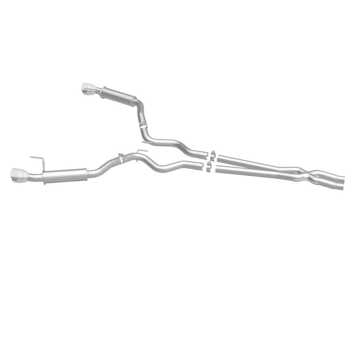 MagnaFlow Competition Series Cat-Back Exhaust - Ford Mustang V6 3.7L 2015-2017 - 2.5in Dual Split Rear Exit with Polished 4.5in Tips, view 29