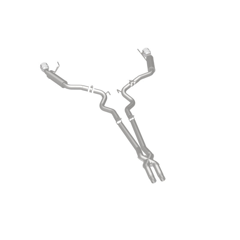MagnaFlow Competition Series Cat-Back Exhaust - Ford Mustang V6 3.7L 2015-2017 - 2.5in Dual Split Rear Exit with Polished 4.5in Tips, view 33