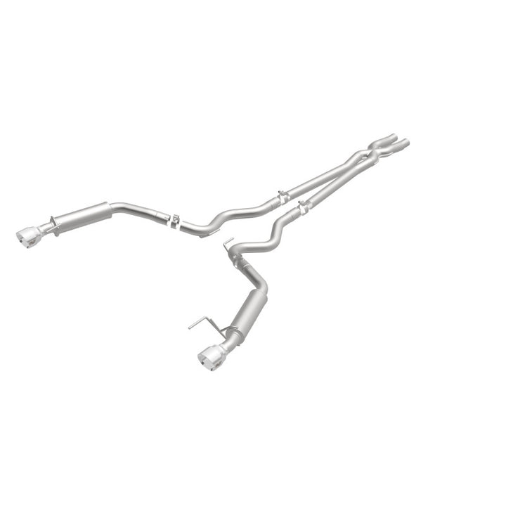 MagnaFlow Competition Series Cat-Back Exhaust - Ford Mustang V6 3.7L 2015-2017 - 2.5in Dual Split Rear Exit with Polished 4.5in Tips, view 41