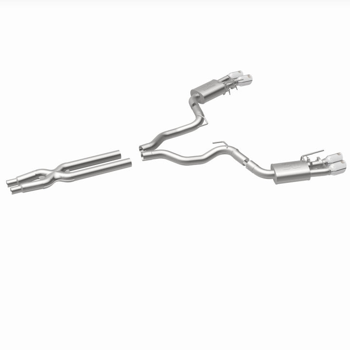 MagnaFlow Competition Series Cat-Back Exhaust - Ford Mustang GT 5.0L 2018-2023 - Dual Exit with Polished 4in Tips, view 18