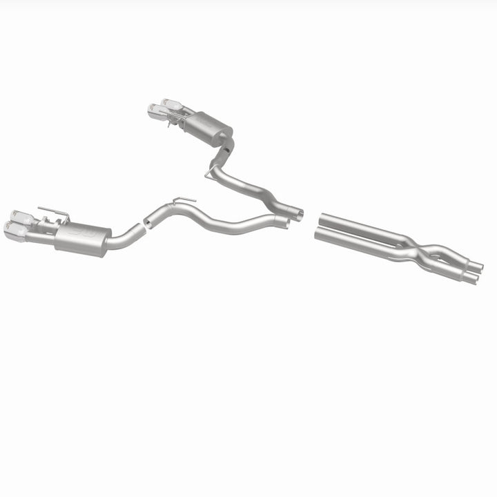 MagnaFlow Competition Series Cat-Back Exhaust - Ford Mustang GT 5.0L 2018-2023 - Dual Exit with Polished 4in Tips, view 25