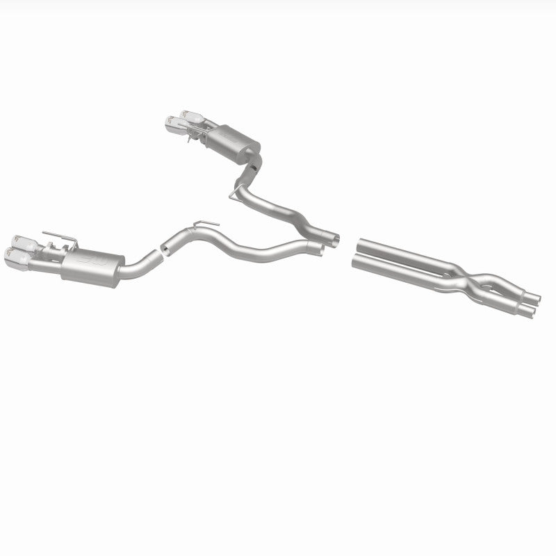 MagnaFlow Competition Series Cat-Back Exhaust - Ford Mustang GT 5.0L 2018-2023 - Dual Exit with Polished 4in Tips, view 25