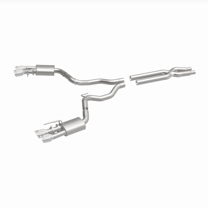 MagnaFlow Competition Series Cat-Back Exhaust - Ford Mustang GT 5.0L 2018-2023 - Dual Exit with Polished 4in Tips, view 27