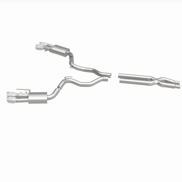 MagnaFlow Competition Series Cat-Back Exhaust - Ford Mustang GT 5.0L 2018-2023 - Dual Exit with Polished 4in Tips, view 8