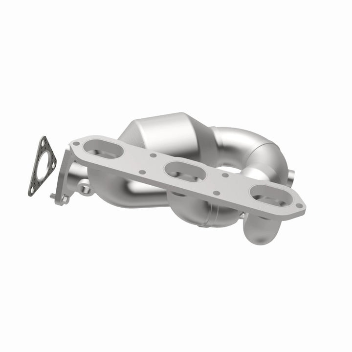 MagnaFlow Direct-Fit Catalytic Converter Left - Porsche Boxster 2000-2004, 360 degree view