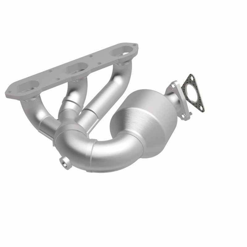 MagnaFlow Direct-Fit Catalytic Converter Left - Porsche Boxster 2000-2004, 360 degree view