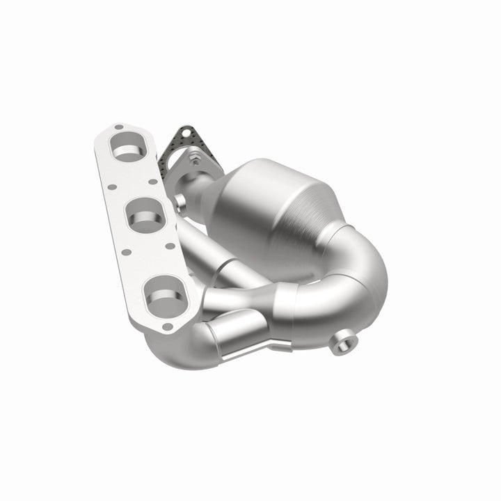 MagnaFlow Direct-Fit Catalytic Converter Left - Porsche Boxster 2000-2004, 360 degree view