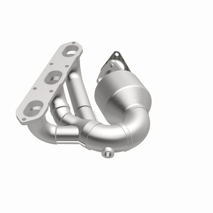 MagnaFlow Direct-Fit Catalytic Converter Left - Porsche Boxster 2000-2004, 360 degree view
