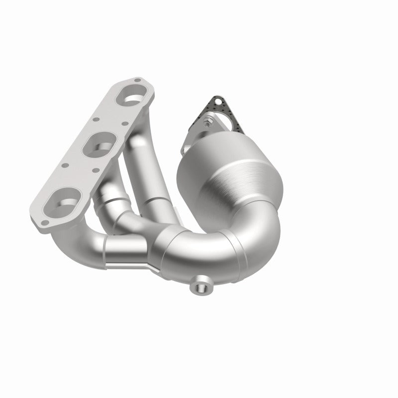 MagnaFlow Direct-Fit Catalytic Converter Left - Porsche Boxster 2000-2004, 360 degree view