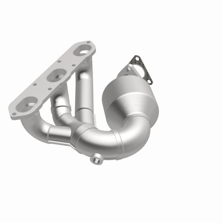 MagnaFlow Direct-Fit Catalytic Converter Left - Porsche Boxster 2000-2004, 360 degree view
