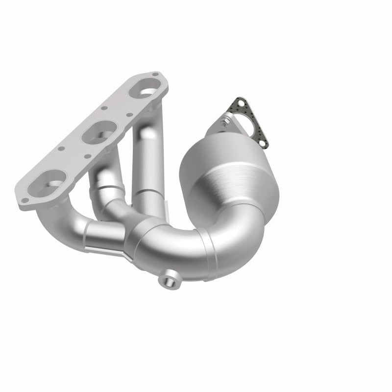 MagnaFlow Direct-Fit Catalytic Converter Left - Porsche Boxster 2000-2004, 360 degree view