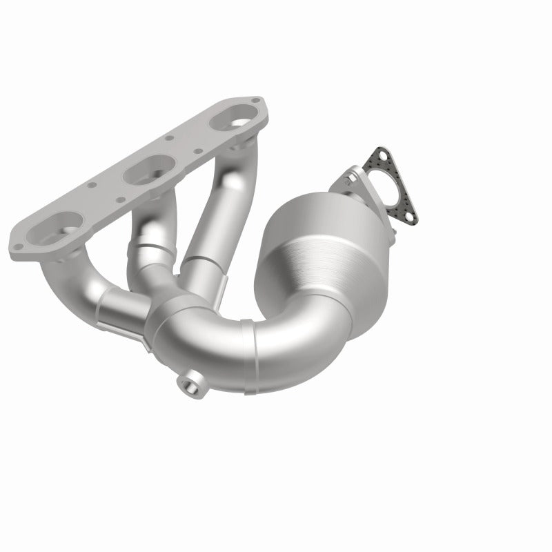 MagnaFlow Direct-Fit Catalytic Converter Left - Porsche Boxster 2000-2004, 360 degree view