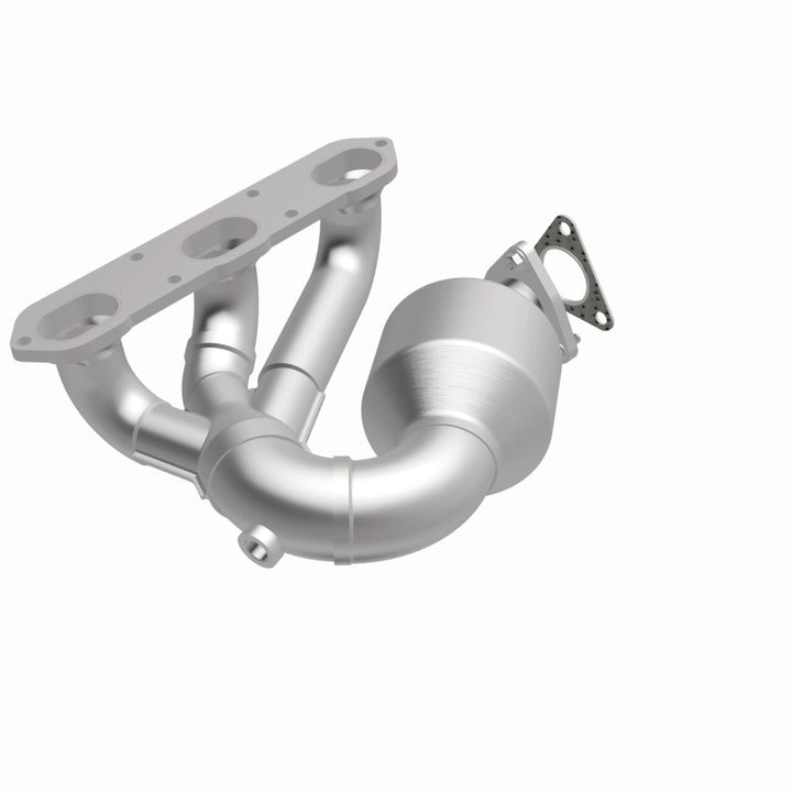 MagnaFlow Direct-Fit Catalytic Converter Left - Porsche Boxster 2000-2004, 360 degree view