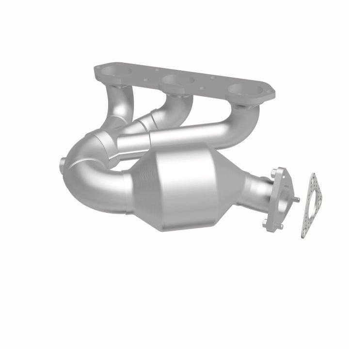 MagnaFlow Direct-Fit Catalytic Converter Left - Porsche Boxster 2000-2004, 360 degree view