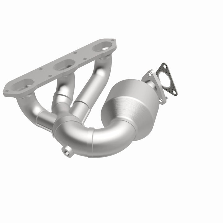 MagnaFlow Direct-Fit Catalytic Converter Left - Porsche Boxster 2000-2004, 360 degree view
