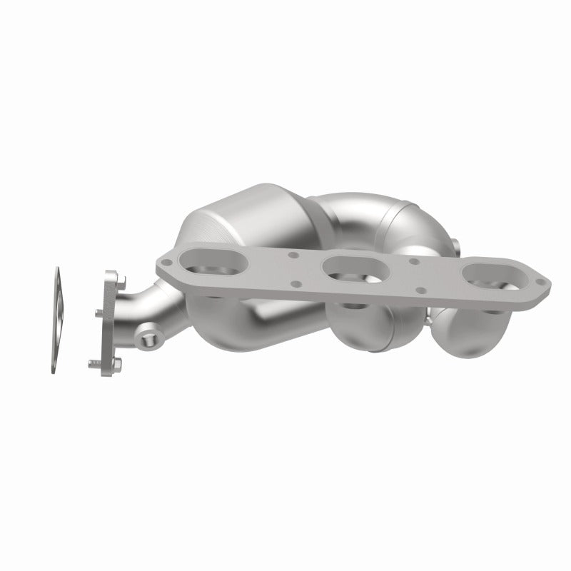 MagnaFlow Direct-Fit Catalytic Converter Left - Porsche Boxster 2000-2004, 360 degree view