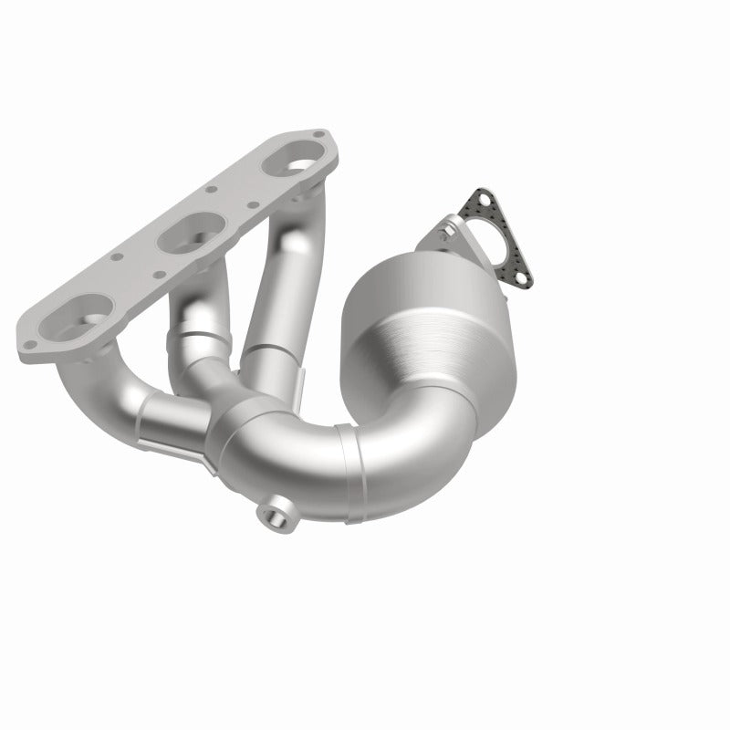 MagnaFlow Direct-Fit Catalytic Converter Left - Porsche Boxster 2000-2004, 360 degree view