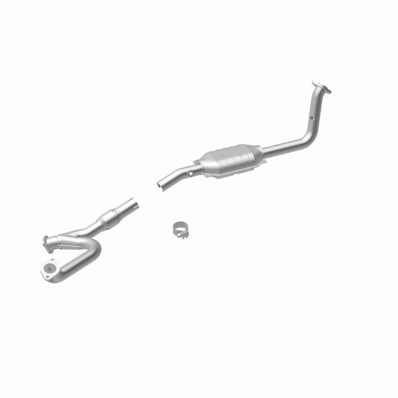 MagnaFlow HM Direct-Fit Catalytic Converter - Isuzu Trooper / Acura SLX 3.5L 1998-1999 - Driver Side, view 42