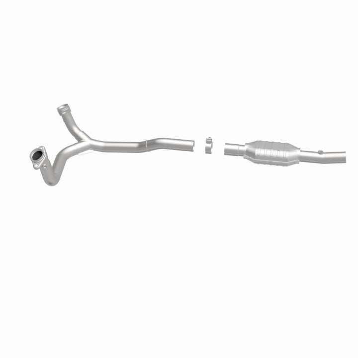 MagnaFlow HM-Grade Direct-Fit Catalytic Converter - Ford E-150 / E-250 Econoline 1996 5.8L, view 6