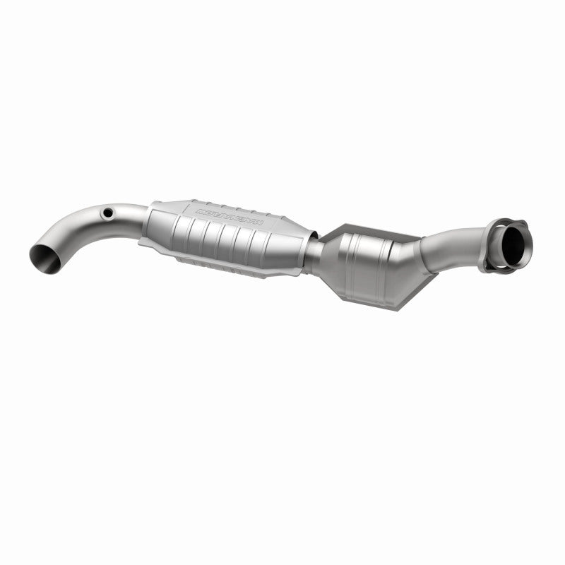 MagnaFlow HM-Grade Direct-Fit Catalytic Converter - Ford F-150 1997-1998 4.2L, 360 degree view