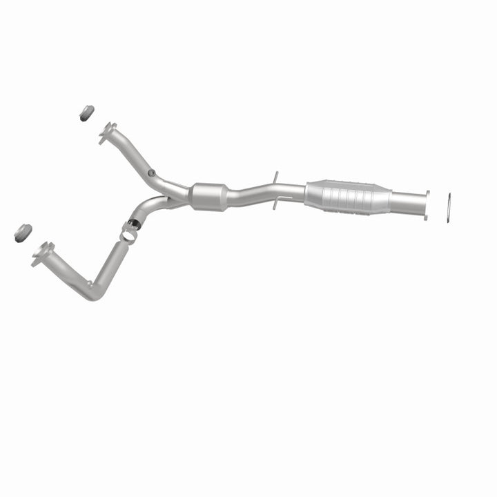 MagnaFlow HM Grade Direct-Fit Catalytic Converter - Chevrolet S10 / GMC Sonoma 4.3L 2000-2004 - 2WD A/T, view 20