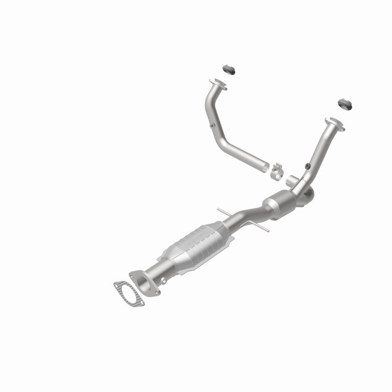 MagnaFlow HM Grade Direct-Fit Catalytic Converter - Chevrolet S10 / GMC Sonoma 4.3L 2000-2004 - 2WD A/T, view 8