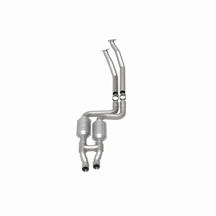 MagnaFlow HM-Grade Direct-Fit Catalytic Converter - BMW 528i 1997-1998 2.8L - Driver Side, view 3