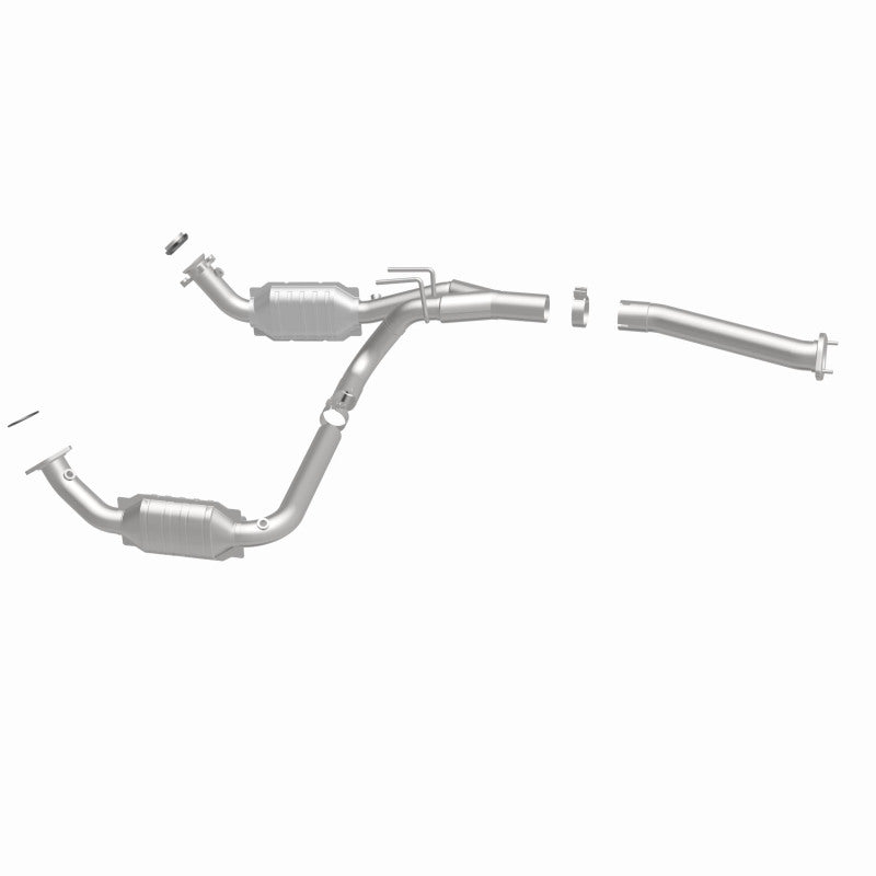 MagnaFlow HM-Grade Direct-Fit Catalytic Converter - Chevrolet Express GMC Savana 2003-2008 4.3L/5.4L, view 36