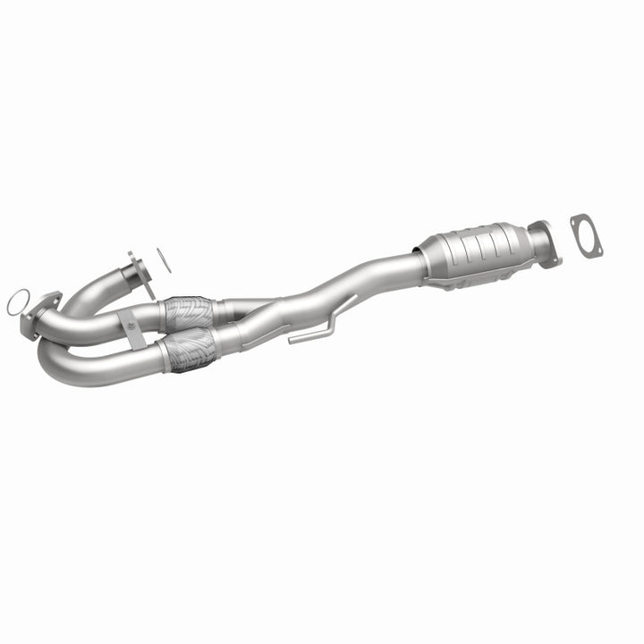 MagnaFlow HM-Grade Direct-Fit Catalytic Converter - Nissan Murano 2003-2007 3.5L - Y-Pipe Assembly 49-State, view 21