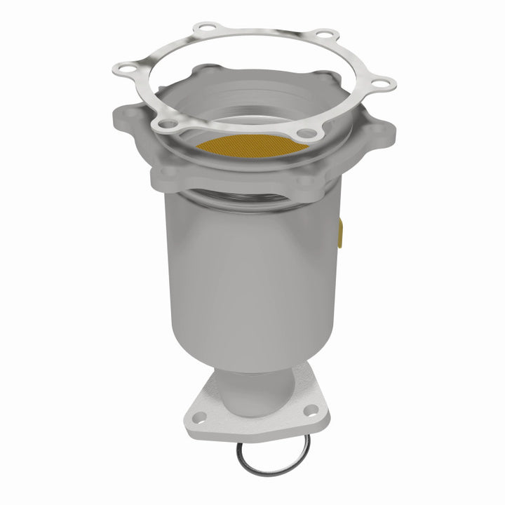 MagnaFlow HM-Grade Direct-Fit Catalytic Converter - Nissan Pathfinder Infiniti QX4 1996-2000 - Passenger Side Front, view 10
