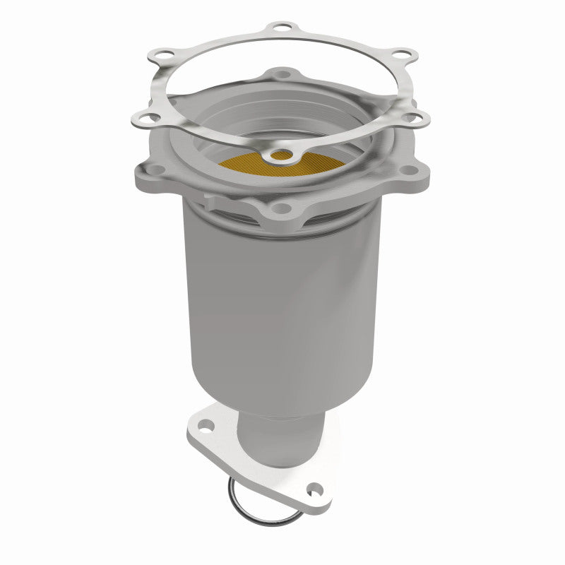 MagnaFlow HM-Grade Direct-Fit Catalytic Converter - Nissan Pathfinder Infiniti QX4 1996-2000 - Passenger Side Front, view 13