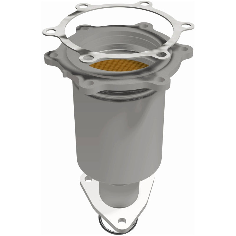 MagnaFlow HM-Grade Direct-Fit Catalytic Converter - Nissan Pathfinder Infiniti QX4 1996-2000 - Passenger Side Front, view 14