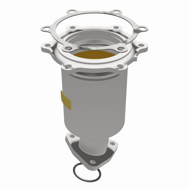 MagnaFlow HM-Grade Direct-Fit Catalytic Converter - Nissan Pathfinder Infiniti QX4 1996-2000 - Passenger Side Front, view 20