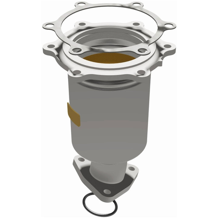 MagnaFlow HM-Grade Direct-Fit Catalytic Converter - Nissan Pathfinder Infiniti QX4 1996-2000 - Passenger Side Front, view 22