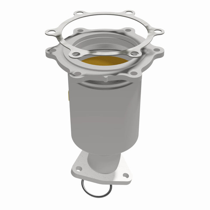 MagnaFlow HM-Grade Direct-Fit Catalytic Converter - Nissan Pathfinder Infiniti QX4 1996-2000 - Passenger Side Front, view 23