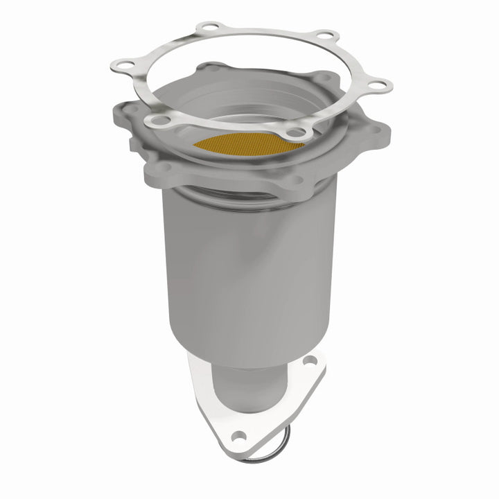 MagnaFlow HM-Grade Direct-Fit Catalytic Converter - Nissan Pathfinder Infiniti QX4 1996-2000 - Passenger Side Front, view 28