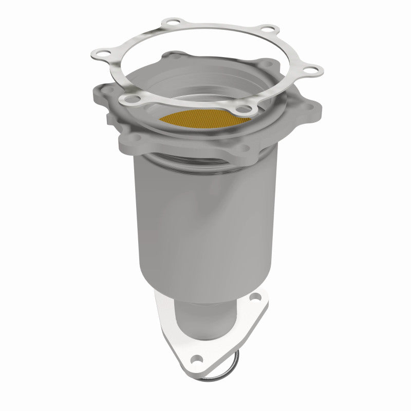 MagnaFlow HM-Grade Direct-Fit Catalytic Converter - Nissan Pathfinder Infiniti QX4 1996-2000 - Passenger Side Front, view 28