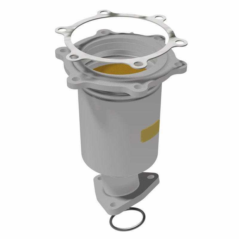 MagnaFlow HM-Grade Direct-Fit Catalytic Converter - Nissan Pathfinder Infiniti QX4 1996-2000 - Passenger Side Front, view 29
