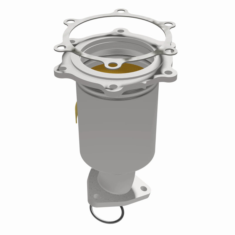 MagnaFlow HM-Grade Direct-Fit Catalytic Converter - Nissan Pathfinder Infiniti QX4 1996-2000 - Passenger Side Front, view 31