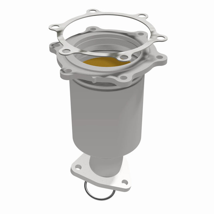 MagnaFlow HM-Grade Direct-Fit Catalytic Converter - Nissan Pathfinder Infiniti QX4 1996-2000 - Passenger Side Front, view 34
