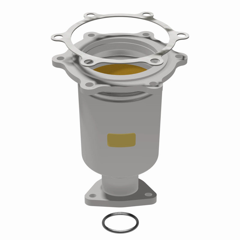 MagnaFlow HM-Grade Direct-Fit Catalytic Converter - Nissan Pathfinder Infiniti QX4 1996-2000 - Passenger Side Front, view 38