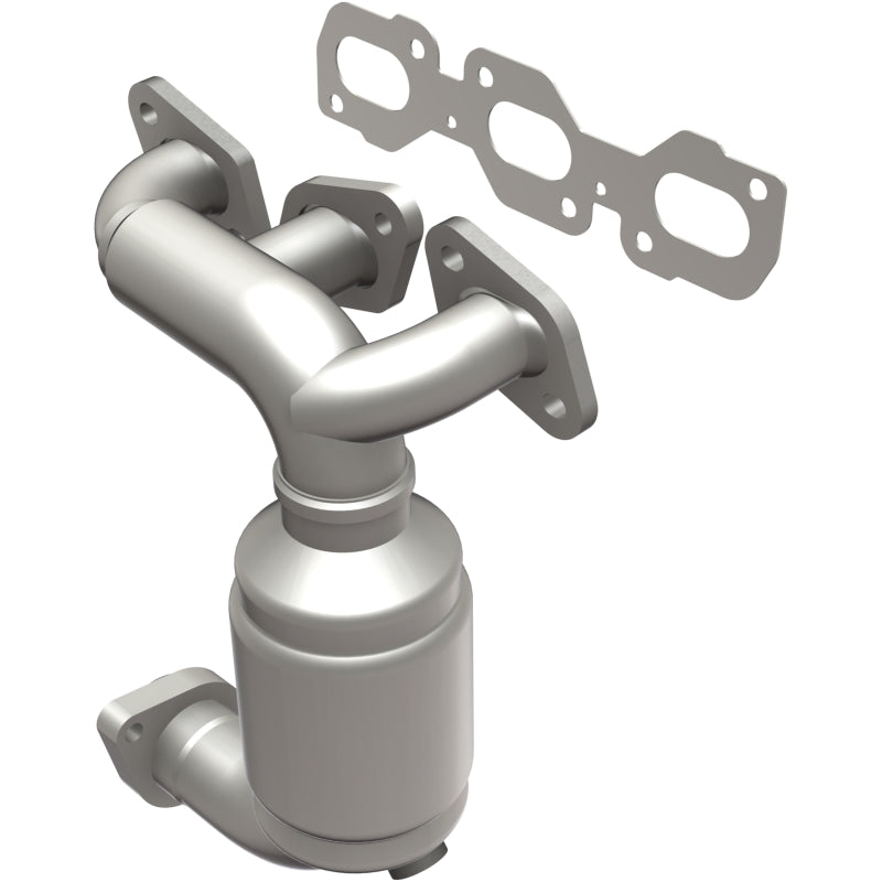 MagnaFlow HM-Grade Direct-Fit Catalytic Converter - Ford Contour Mercury Mystique Cougar 2.5L 1995-2000 - Front