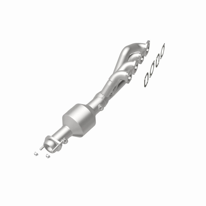 MagnaFlow HM-Grade Direct-Fit Catalytic Converter - BMW 545i 645Ci 745i 745Li 2004-2005 - Driver Side, view 16