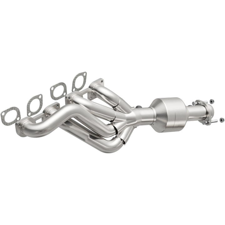 MagnaFlow HM-Grade Direct-Fit Catalytic Converter - BMW 545i 645Ci 745i 745Li 2004-2005 - Driver Side, view 2
