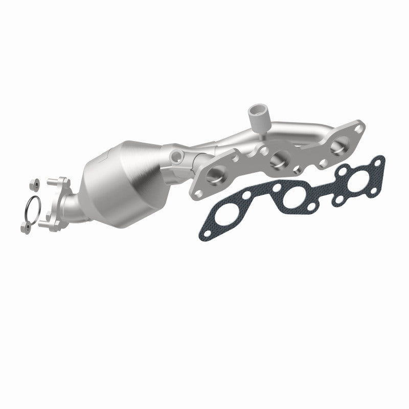 MagnaFlow HM-Grade Direct-Fit Manifold Catalytic Converter - Nissan Xterra / Frontier 3.3L 2001-2004 - Left, view 10