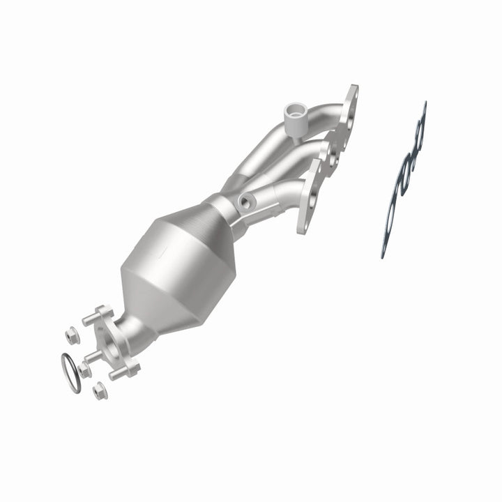 MagnaFlow HM-Grade Direct-Fit Manifold Catalytic Converter - Nissan Xterra / Frontier 3.3L 2001-2004 - Left, view 11