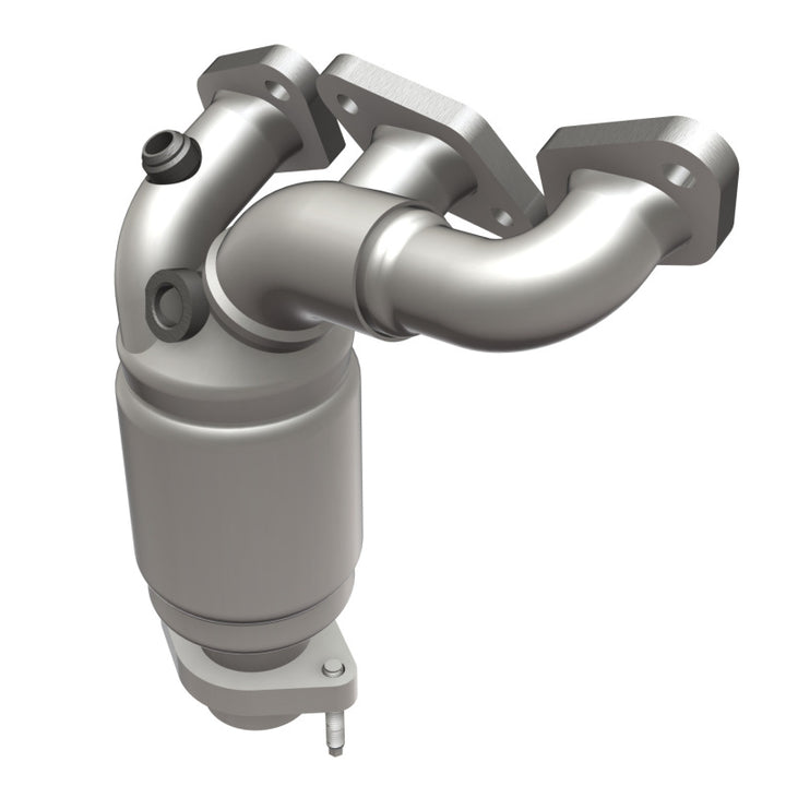 MagnaFlow HM-Grade Direct-Fit Manifold Catalytic Converter - Ford Contour Mercury Mystique Cougar 2.5L 1995-2000 - Rear