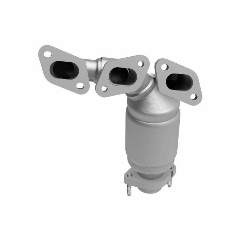 MagnaFlow HM-Grade Direct-Fit Manifold Catalytic Converter - Ford Contour Mercury Mystique Cougar 2.5L 1995-2000 - Rear, view 12