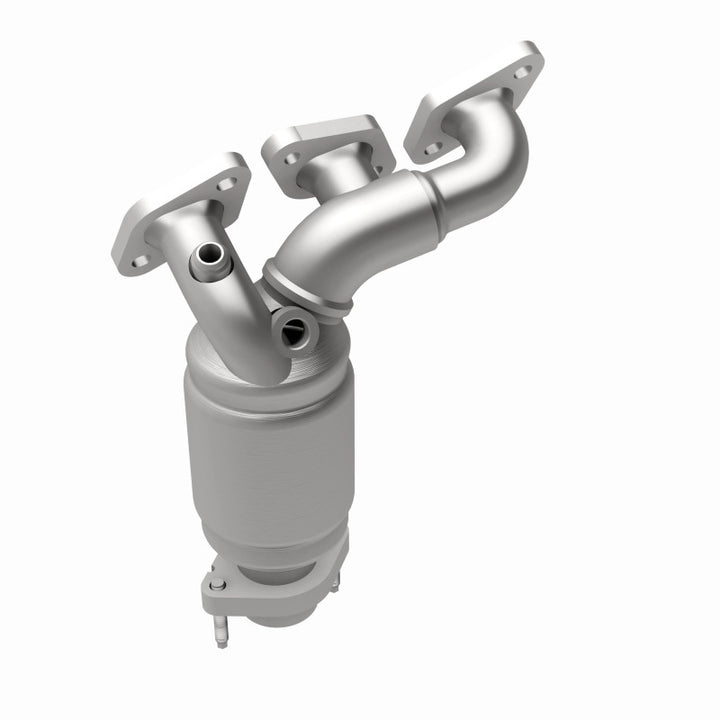 MagnaFlow HM-Grade Direct-Fit Manifold Catalytic Converter - Ford Contour Mercury Mystique Cougar 2.5L 1995-2000 - Rear, view 13